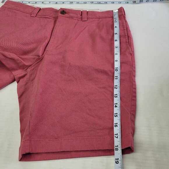J Crew Shorts Mens 33 Red 9" Flat Front Golf Preppy Beach‎ Classic Style H5020 - Picture 11 of 12